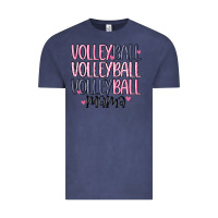 Vintage Denim volleyball mama Vintage Tee - MaliasSmallBusiness