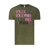 Vintage Olive volleyball mama Vintage Tee - MaliasSmallBusiness