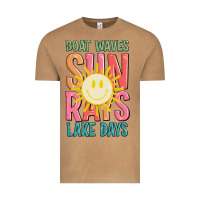 Vintage Camel boat waves sun rays lake days Vintage Tee - JahusDesignShop
