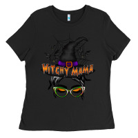 Black withcy mama Ladies Tee - RacoonDesign