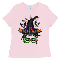 Bubblegum Pink withcy mama Ladies Tee - RacoonDesign