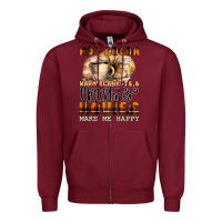 Burgundy Hot Cocoa Zipper Hoodie - Bettercallsaul