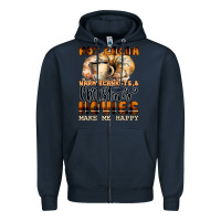 Navy Hot Cocoa Zipper Hoodie - Bettercallsaul