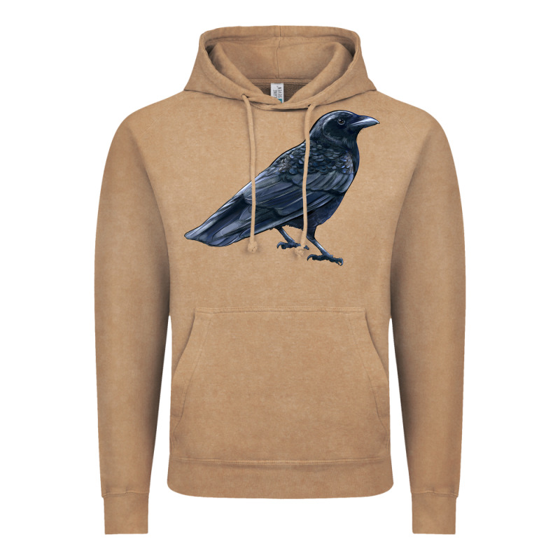 American Crow Vintage Hoodie by LillyAllenDesigns | Teevron
