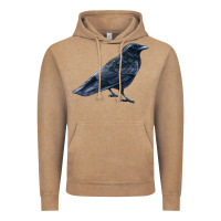 Vintage Coffee American Crow Vintage Hoodie - LillyAllenDesigns