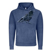 Vintage Denim American Crow Vintage Hoodie - LillyAllenDesigns