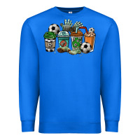 True Royal Soccer coffee cups Premium Sweatshirt - HowdyJamesFarm