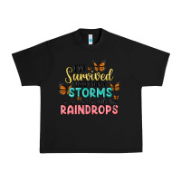 Black i have survived too many storms to be bothered by raindrops malia Urban Heavy Tee - MaliasSmallBusiness