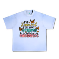 Grape Ice i have survived too many storms to be bothered by raindrops malia Urban Heavy Tee - MaliasSmallBusiness