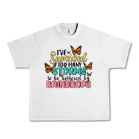 Lunar Rock i have survived too many storms to be bothered by raindrops malia Urban Heavy Tee - MaliasSmallBusiness