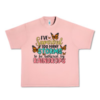 Salmon i have survived too many storms to be bothered by raindrops malia Urban Heavy Tee - MaliasSmallBusiness