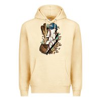 Pina Colada Lightning bolt Baseball Premium Hoodie - HowdyJamesFarm
