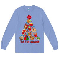 Colony Blue tis the season mexican christmas Long Sleeve Tee - MaliasSmallBusiness