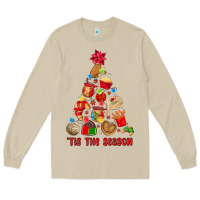 Mushroom tis the season mexican christmas Long Sleeve Tee - MaliasSmallBusiness