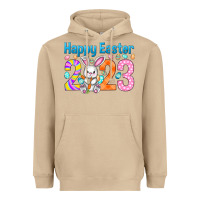 Mushroom Happy Easter 2023 Easter Day Heavyweight Hoodie - HowdyJamesFarm