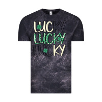 Cloud Black lucky Vintage Tee - MaliasSmallBusiness