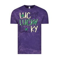 Cloud Purple lucky Vintage Tee - MaliasSmallBusiness
