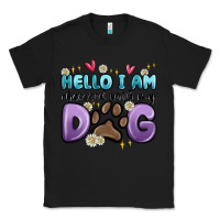 Black hello i am obsessed with my dog Classic Tee - MaliasSmallBusiness