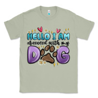 Matcha hello i am obsessed with my dog Classic Tee - MaliasSmallBusiness