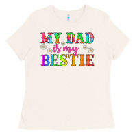 Bone my dad is my bestie Ladies Tee - HRA Design Shop