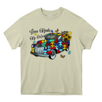 Mossy love needs no words Heavy Core Tee - CowhideDigitalArt