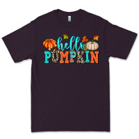 Plum hello pumpkin Premium Tee - AdoDesignShop