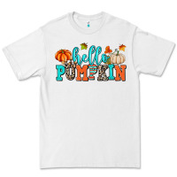 White hello pumpkin Premium Tee - AdoDesignShop
