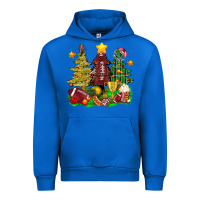 Cobalt christmas with american football trees bbs Urban Hoodie - BundleAndBundleShop