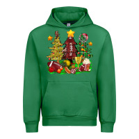 Emerald christmas with american football trees bbs Urban Hoodie - BundleAndBundleShop