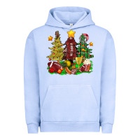 Pigment Grape Ice christmas with american football trees bbs Urban Hoodie - BundleAndBundleShop