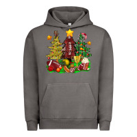 Pigment Tornado christmas with american football trees bbs Urban Hoodie - BundleAndBundleShop