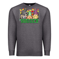 Charcoal Heather soccer gnomies Premium Sweatshirt - HowdyJamesFarm