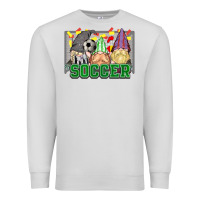 Dove Grey soccer gnomies Premium Sweatshirt - HowdyJamesFarm