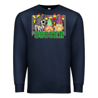 Navy soccer gnomies Premium Sweatshirt - HowdyJamesFarm