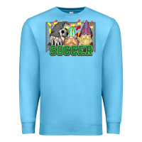 Ocean Blue soccer gnomies Premium Sweatshirt - HowdyJamesFarm