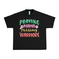 Black prying mama raising warriors malia Urban Heavy Tee - MaliasSmallBusiness