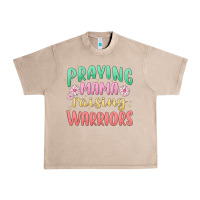 French Oak prying mama raising warriors malia Urban Heavy Tee - MaliasSmallBusiness