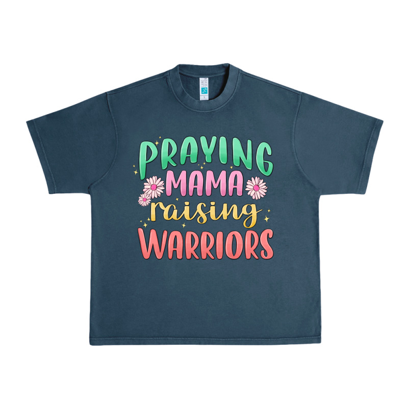 Prying Mama Raising Warriors Malia Urban Heavy Tee by MaliasSmallBusiness | Teevron