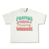 Pistachio prying mama raising warriors malia Urban Heavy Tee - MaliasSmallBusiness