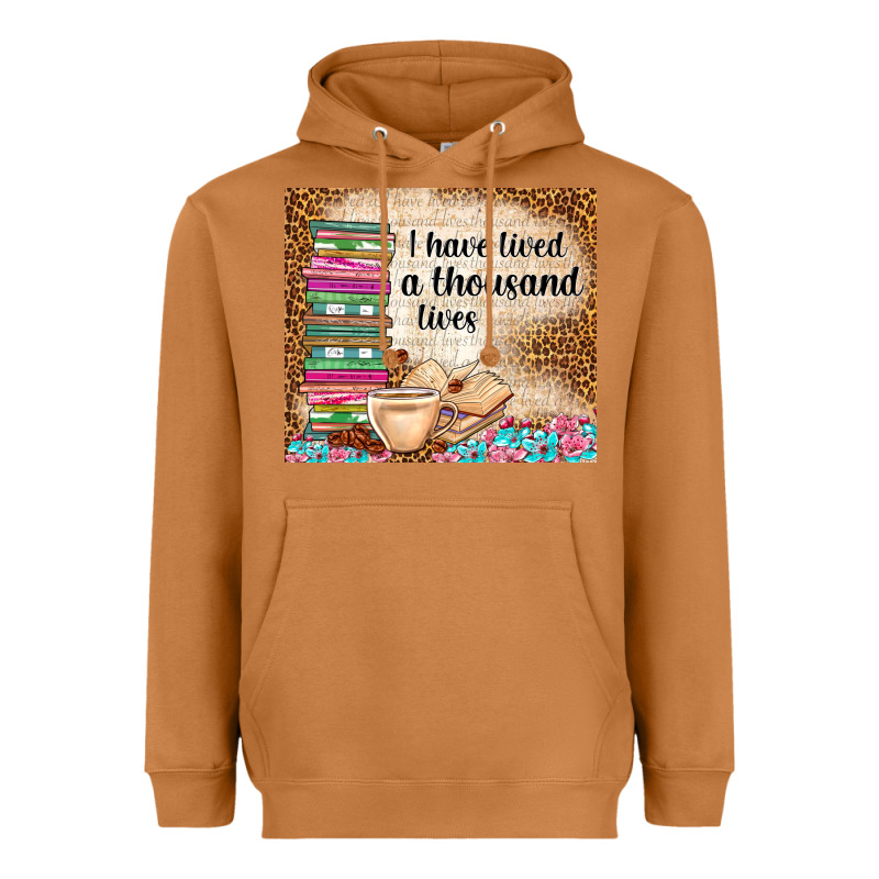 I Have Lived A Thousand Lives Heavyweight Hoodie by TumblerDesignByShophia | Teevron