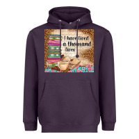 Plum i have lived a thousand lives Heavyweight Hoodie - TumblerDesignByShophia