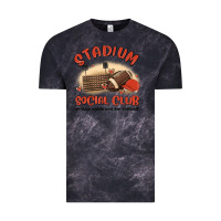 Cloud Black stadium social club football Vintage Tee - MaliasSmallBusiness