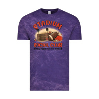 Cloud Purple stadium social club football Vintage Tee - MaliasSmallBusiness
