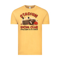 Vintage Mustard stadium social club football Vintage Tee - MaliasSmallBusiness