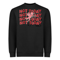 Black not today cupid Heavyweight Sweatshirt - MaliasSmallBusiness