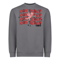 Storm not today cupid Heavyweight Sweatshirt - MaliasSmallBusiness