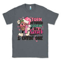 Charcoal Heather torn between lookin' like a snack and eatin' one Classic Tee - MaliasSmallBusiness