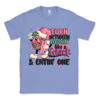 Colony Blue torn between lookin' like a snack and eatin' one Classic Tee - MaliasSmallBusiness