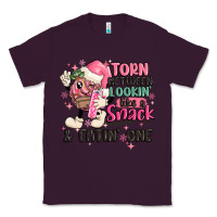 Plum torn between lookin' like a snack and eatin' one Classic Tee - MaliasSmallBusiness