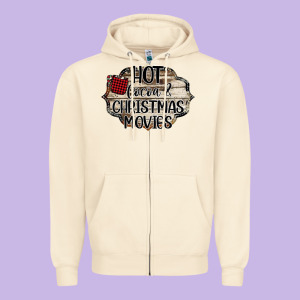 I Just Want To Drink Hot Cocoa Zipper Hoodie Designed By Bettercallsaul
